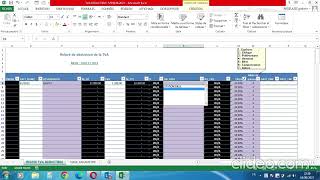 TABLEAU DE DÉDUCTION TVA FORMAT EXCEL [upl. by Llerdnek981]