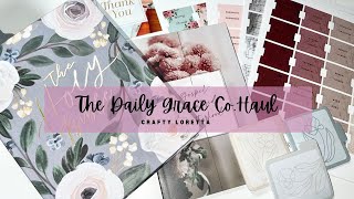 The Daily Grace Co Haul  Elly and Grace Stickers [upl. by Hyacinth767]