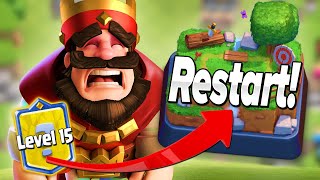 Maxed Player Returns to Arena 1 in Clash Royale [upl. by Marylinda]