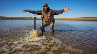 Duck Hunting Frozen Ponds Just Got Way Easier [upl. by Adallard616]