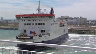 PampO Ferries  Pride of Kent  Dover to Calais [upl. by Carlick704]