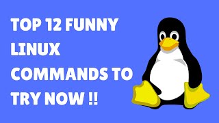 Top 12 Funny Linux Commands to Spice Up Your Terminal [upl. by Ches]