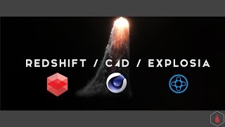 C4D Redshift Explosia LIVE TUTORIAL [upl. by Dickey]