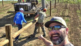 Fencing on STEEP HILLS Day 2 Farm Fencing Competition [upl. by Sterner862]