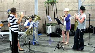 George Washingtons Birthday Party Summer Arts Institute Brass Ensemble [upl. by Binnings]