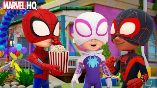 Meet Spidey and his Amazing Friends S3 Short 4  Thing and Herbie disneyjunior MarvelHQ [upl. by Eanel]