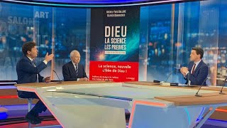 Présentation du livre quotDieu la science les preuvesquot au JT de 13h de la TV Belge RTL TVI le 10222 [upl. by Arualana856]