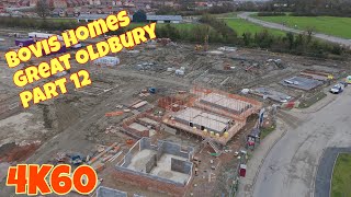 Great Oldbury Stonehouse in Gloucestershire new Bovis homes development part 12 171223 [upl. by Meggs]