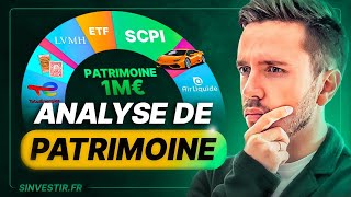 Comment devenir rentier grâce à ses investissements  Analyse Patrimoine d1M€ [upl. by Havot]