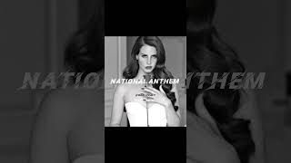 national Anthem sped up  Lana del rey  happy 4th of July yall [upl. by Nachison115]