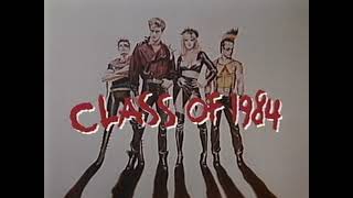 Class of 1984 TV Spot 1 1982 [upl. by Nordgren]