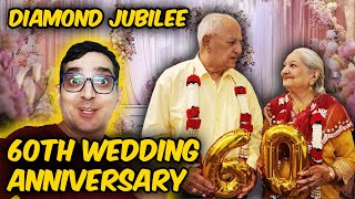 60th Wedding Anniversary wedding indianwedding mehandi shaadi KamAliveNow [upl. by Kcirnek]