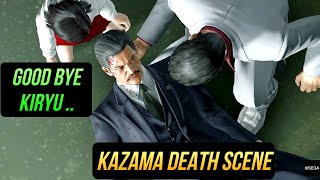 Yakuza Kiwami  Shintaro Kazama Death Scene  Kiryu calls Kazama his father [upl. by Yeliak718]