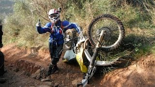 Rando moto offroad  Sur les pistes de lHérault [upl. by Renruojos689]