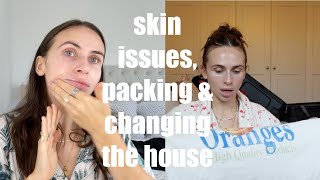 PACKING FOR HOLIDAY SKIN PROBLEMS amp A NEW PLAYROOM  Imogen Horton VLOG [upl. by Bonnibelle]