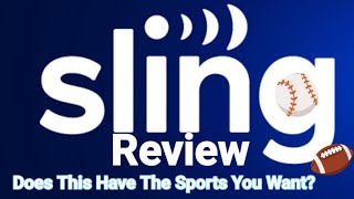 Sling TV Review 😉 [upl. by Akkim965]