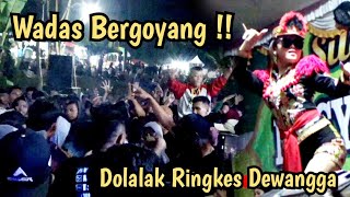 Wadas Bergoyang ❗ Jarum Jarum Dolalak Ringkes Dewangga Live Wadas [upl. by Ev]