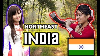 Why do Northeast Indians look East Asian People of the Seven Sister States Nepal and Bhutan [upl. by Brick271]