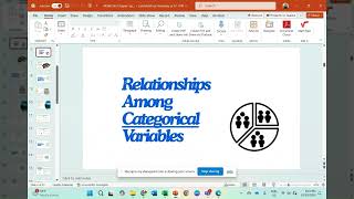 Relationship Among Categorical Variables [upl. by Ponton]