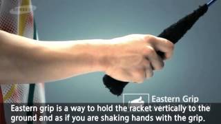 How to hold the grip Eastern Grip [upl. by Tillford]