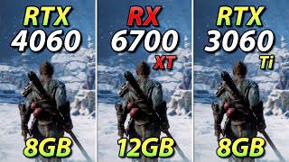 RTX 4060 RTX 3060 Ti or RX 6700 XT  Which GPU is better [upl. by Pena]