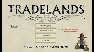 New Update In Tradelands I have the SECRET ITEM [upl. by Chee]