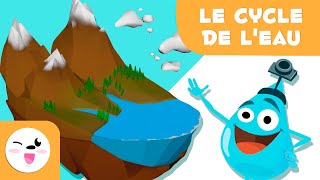 Le cycle de leau pour les enfants  Questce que le cycle de leau   Pourquoi pleutil [upl. by Nottarts883]