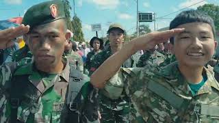 Kemeriahan Karnaval menyambut hari Kemerdekaan Republik Indonesia yang ke 78 Thn [upl. by Hyacinth]