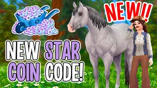 NEW STAR COINS CODE FOR EVERYONE IN STAR STABLE amp BONUS FREE ITEM [upl. by Frans]