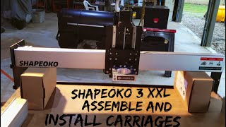 IoT68 Shapeoko 3 XXL – Assemble and Install Carriages – Step 3 [upl. by Polito287]