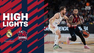 📹 Highlights  Real Madrid  Baskonia  Game 1 EuroLeague [upl. by Anzovin]