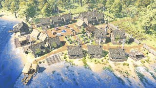 Life is Feudal Forest Village  Ep 1  New City Build Begins  City Building Tycoon Gameplay [upl. by Malvie]