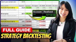 How To Backtest Trading Strategy amp Improve Trading Win Rate [upl. by Ellehsal]