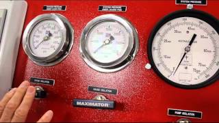 Pressure Testing Bench Demo [upl. by Weinhardt973]