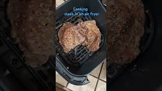 Cooking steak in an air fryer [upl. by Ultan3]