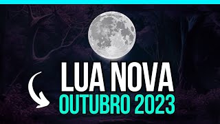 🌙 LUA NOVA EM OUTUBRO DE 2023  QUAL A LUA DE HOJE [upl. by Aedni]