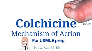 Understanding Colchicine Mechanism Study Breakdown 【USMLE Pharmacology】 [upl. by Rtoip703]