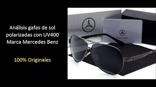 Gafas De Sol Mercedes Benz Modelo Aviator Originales [upl. by Aivon647]