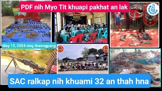 May 13 zing thawngpang Chinland Council kan cohlan tiah thanh Dothleng ralkap nih khuapi an lak [upl. by Tally]