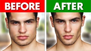 How To Get A Sharp Jawline amp Hollow Cheeks Scientifically Proven [upl. by Aynna]