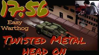 Twisted Metal HeadOn Extra Twisted Edition 1756 Single Player Story Speedrun Super Easy Warthog [upl. by Srini]