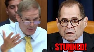 Crowd ERUPTS as Jim Jordan MOCKS Clueless Jerry Nadler to his face in Congress [upl. by Trevah579]