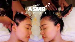 ASMR Head Massage amp Salon for Deep Sleep Antistress Insomnia😴Head Spa Hair Wash Real Person ASMR [upl. by Rubetta126]