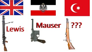 Infantry weapons of WWI from various countries 2024 😨🤔 [upl. by Dal]