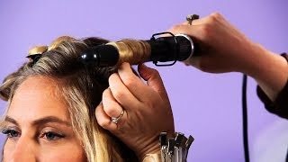 How to Prepare Hair for a Curly Style  Wedding Hair [upl. by Grote420]