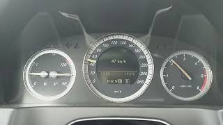 MERCEDES C220 CDI W204 5 GTRONIC  On Board ACCELERATION KICK START SOUND [upl. by Renaldo]