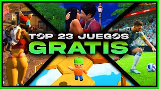 🎮 23 Épicos JUEGOS GRATIS de STEAM para PC  2024 ⭐ [upl. by Wernher]