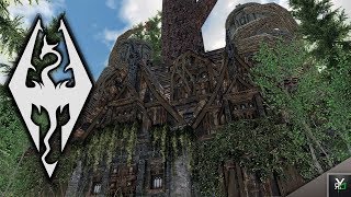 DROGHEDA LEGEND OF THE DRUID Player Home Mod Xbox Modded Skyrim Mod Showcase [upl. by Aynek616]