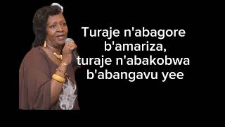 ISAMAZA  TURAJE lyrics Indirimbo nyarwandalyrics gakondo trending viralshorts [upl. by Innes274]