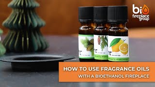 How to use fragrance oils with a bioethanol fireplace [upl. by Cuthbert991]